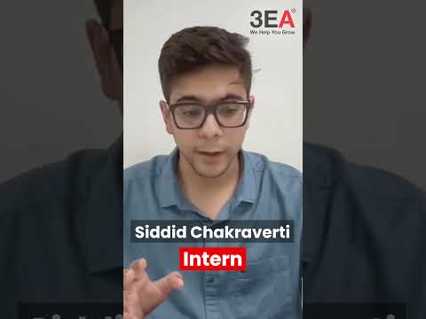 Discover the Incredible Journey & Life Lessons of Siddid Chakraverti | Employee Experience at 3EA