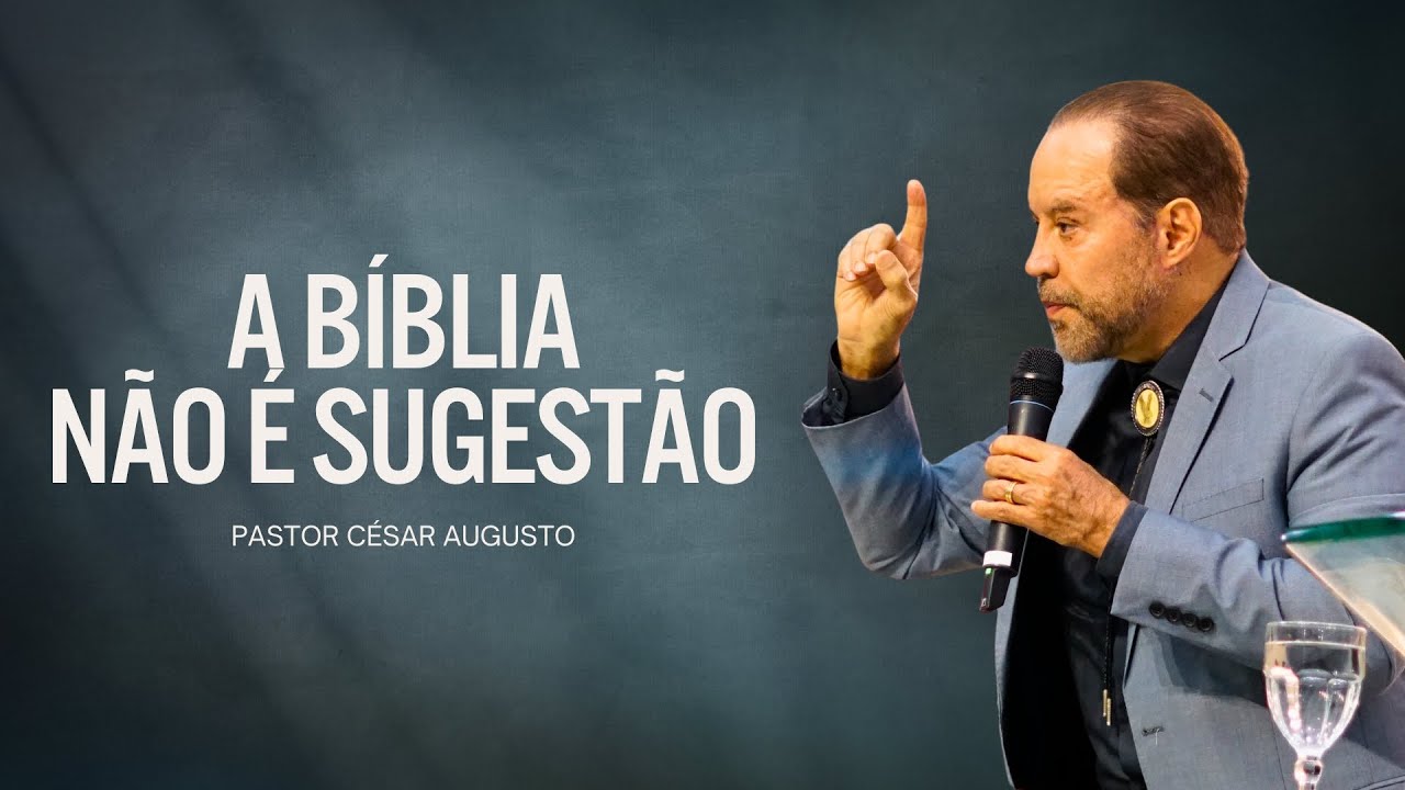 A Bíblia não é sugestão - 03/02/2026 - JOÃO PESSOA-PB - Pr. César Augusto