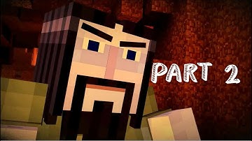 Minecraft Story Mode Gameplay Walkthrough Part 2 - Ivor - (Episode 1)
