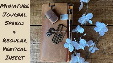 Camel Traveler’s Notebook, Little and Large, Journal With Me