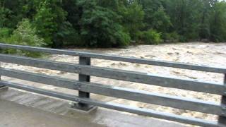 Bozenkill Creek Flooding in Altamont, NY 8/28/2011