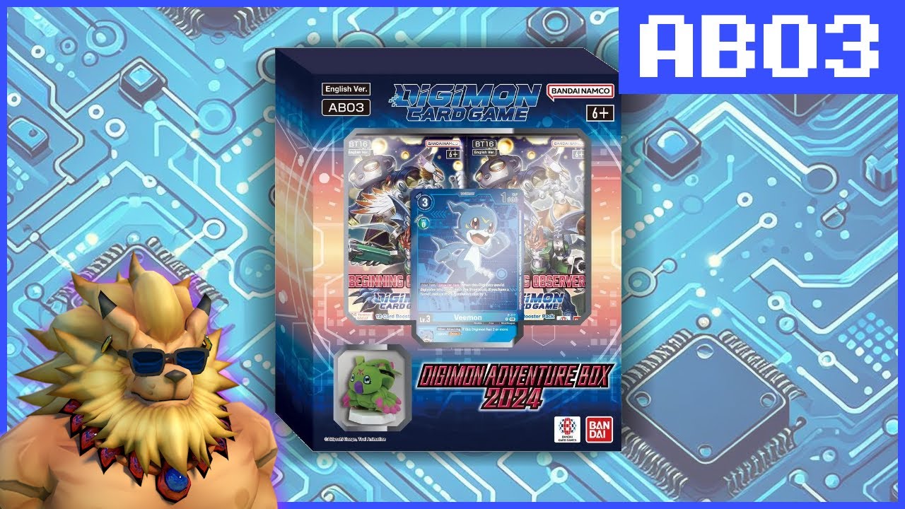 Digimon Adventure Box 2024 Unboxing (AB03) - YouTube