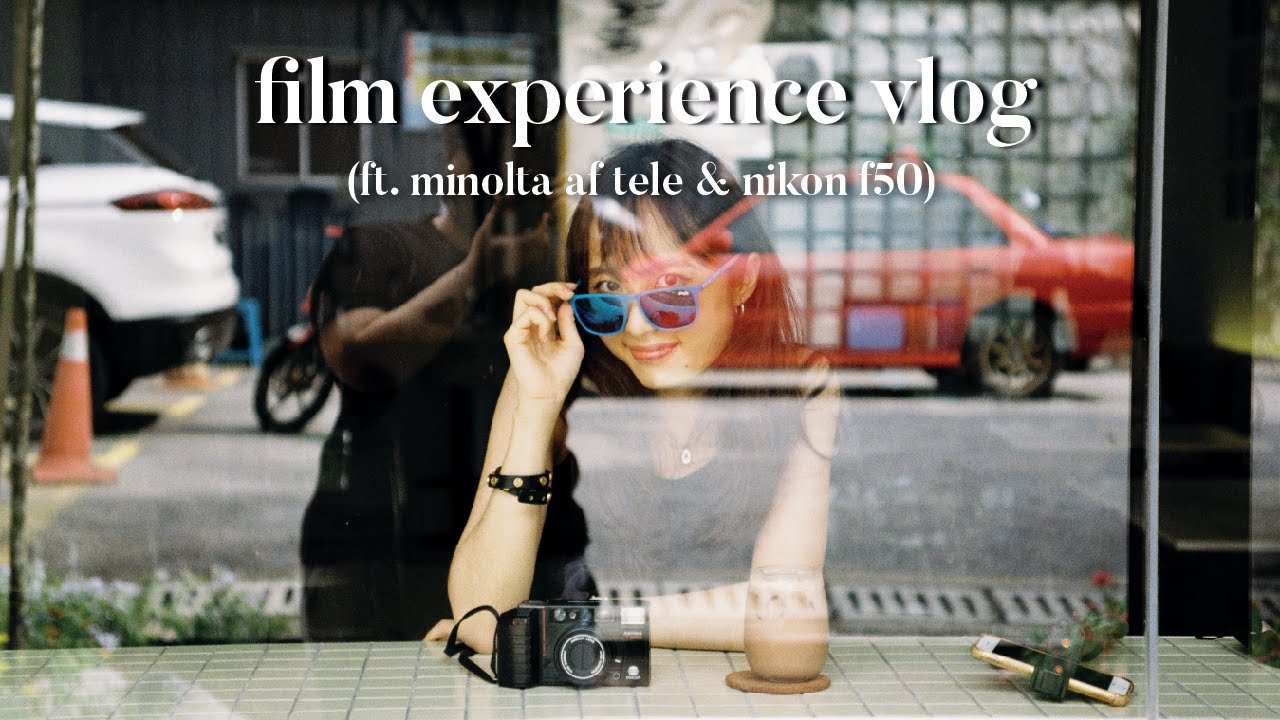 another film experience vlog (ft. minolta af-tele & nikon f50) // shannonpsl