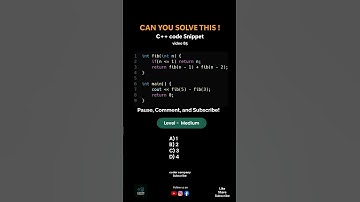 PROVE IT ! 💥YOU THINK YOU KNOW C++? | Video 85 | #shorts
