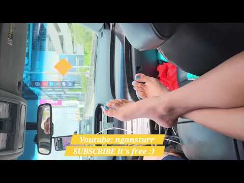 BAREFOOT IN CAR: MIAMI 🌴 🌞
