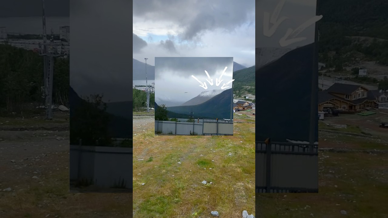 Выпал снег в августе  