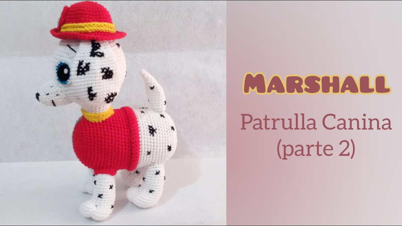 Marshall amigurumi (parte 2) | Teji2Sindi ♡