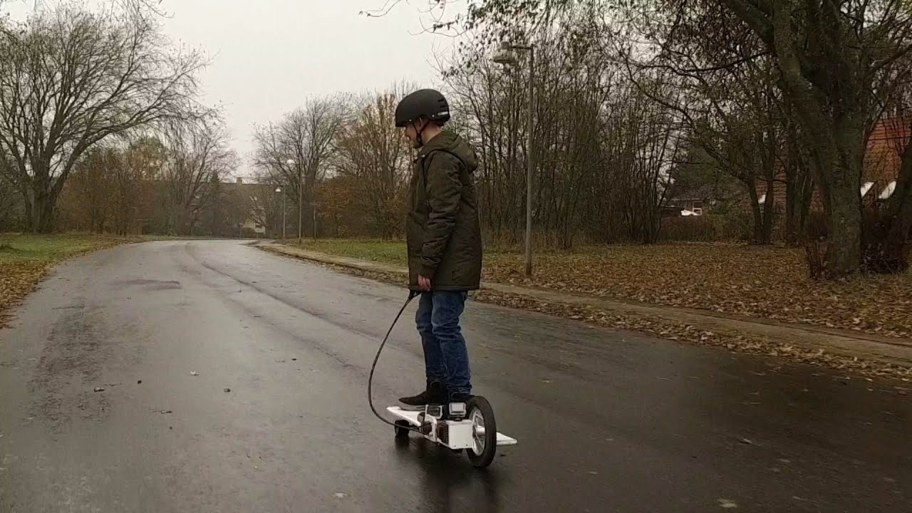 See How This Kid Built His Own Electric Scooter