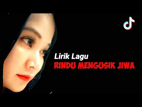 LIRIK LAGU RINDU MENGUSIK JIWA || SLOWROCK PALING BIKIN GALAU