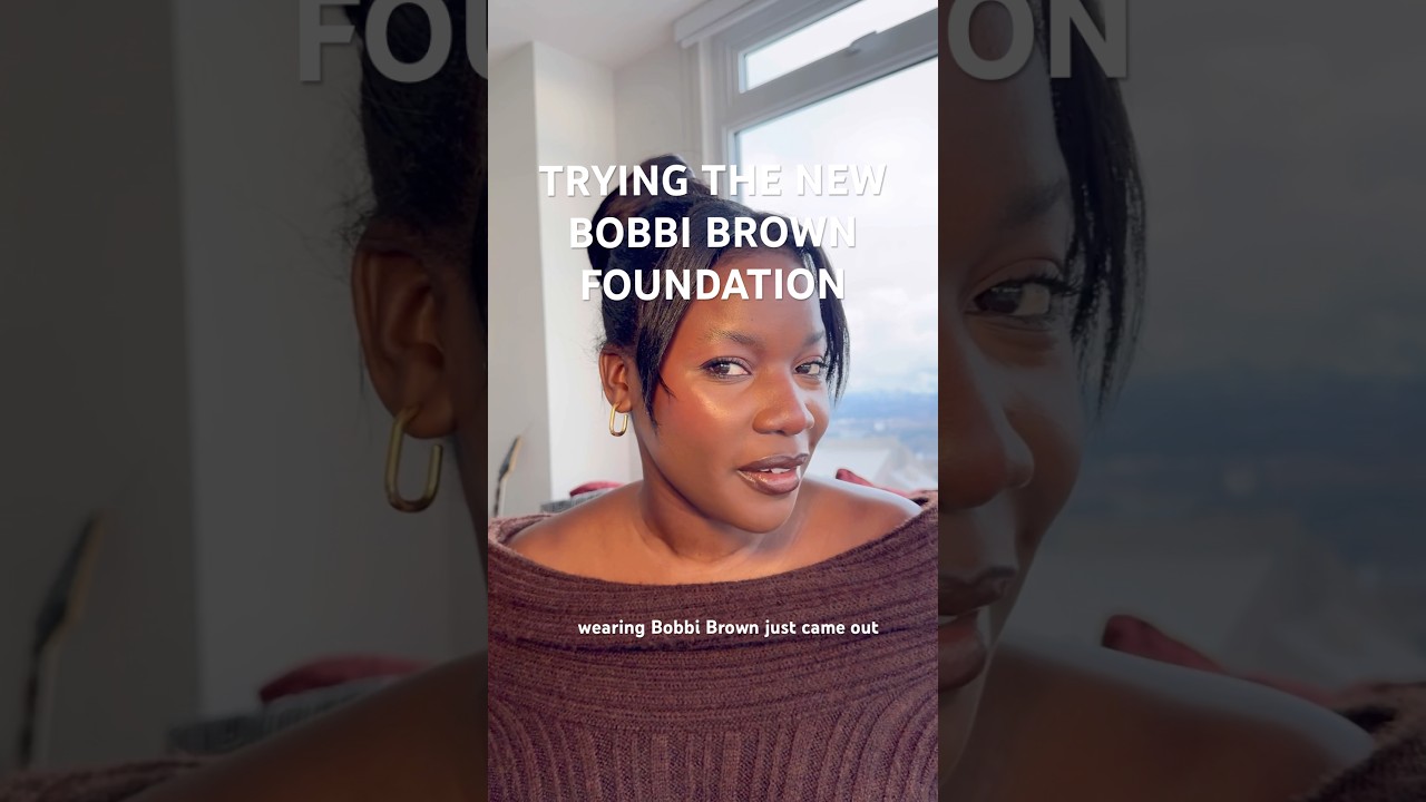 First time trying the new Bobbi Brown Weightless Foundation. 