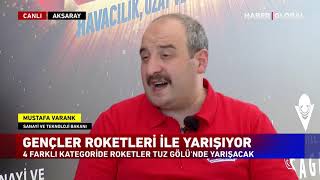 Tuz Gölü'nde Roket Yarışması! Bakan Varank Ve Selçuk Bayraktar'dan Haber Global'e Özel Açıklamalar Tuz Gölü'nde Roket Yarışması! Bakan Varank Ve Selçuk Bayraktar'dan Haber Global'e Özel Açıklamalar