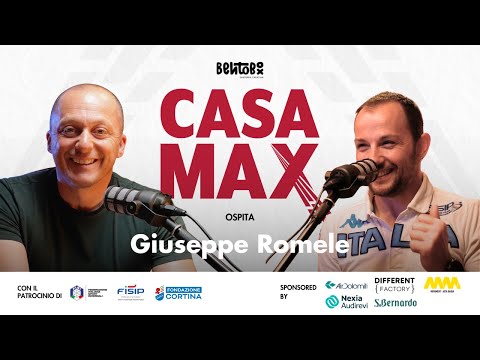 Video S03 E06 - CASA MAX ospita GIUSEPPE ROMELE