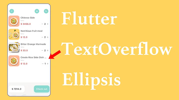 Flutter TextOverflow Ellipsis | Column & Expanded Widget