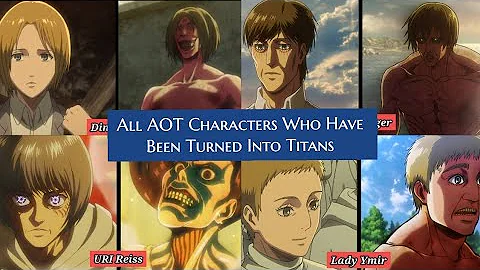 All AOT Characters Who Were Turned Into Titans (Complete List)
