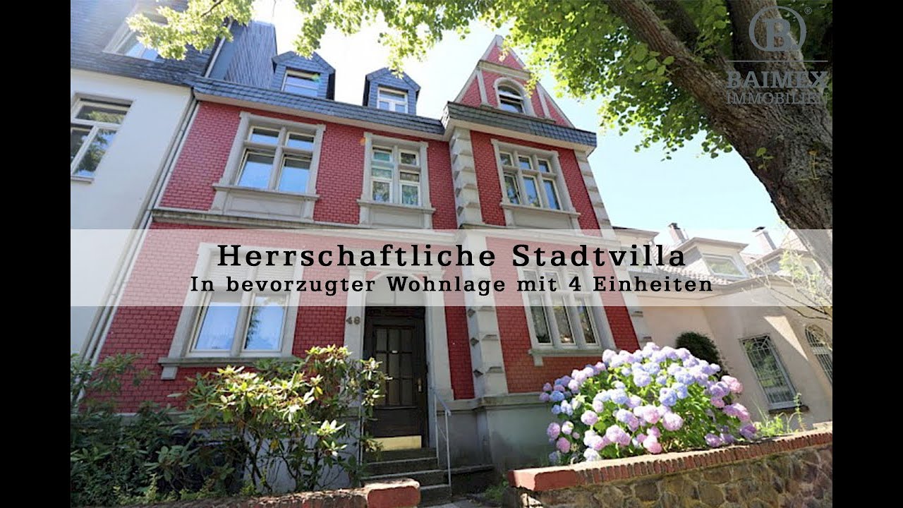 Baimex Immobilien Makler in Wuppertal Haus Verkauf Jägerhofstraße von