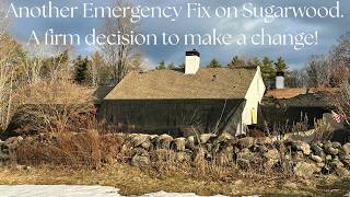Sugarwood's hole in the roof update. A decision to make some life and work changes.