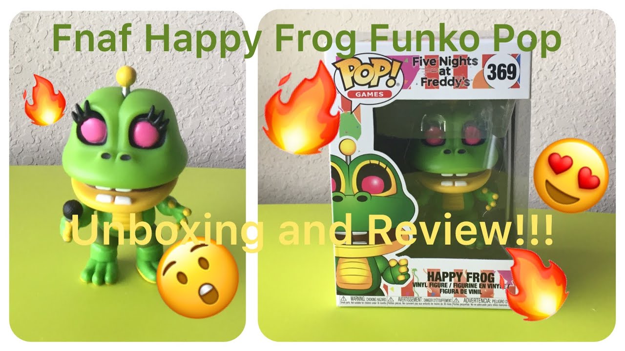 Fnaf Happy Frog Funko Pop Unboxing and Review!!!