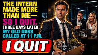 The Intern Made More Than Me—So I Quit. Three Days Later, My Old Boss Called at 11 P.M.