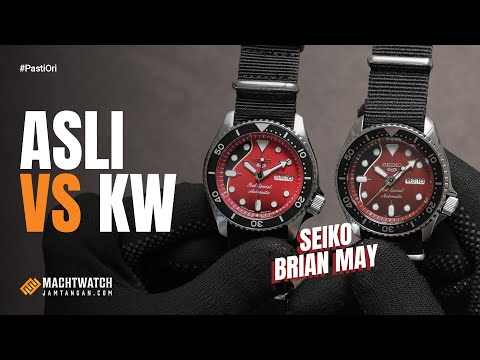 RAHASIA Cara Bedain Seiko Brian May ORI dan KW ‼️