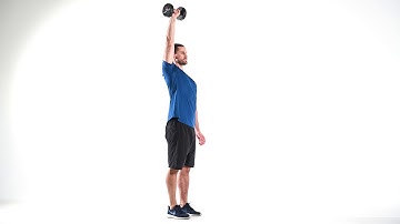 Reverse Lunge with Overhead Dumbbell Press