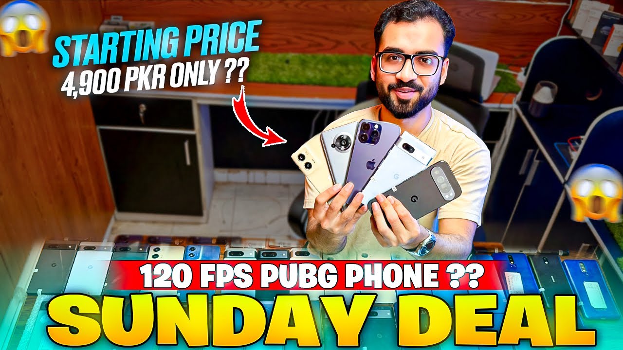 😱 Sunday Deal 120FPS PUBG Gaming Phones 🔥 Motorola | Google Pixel | iPhone | Sharp Aquos