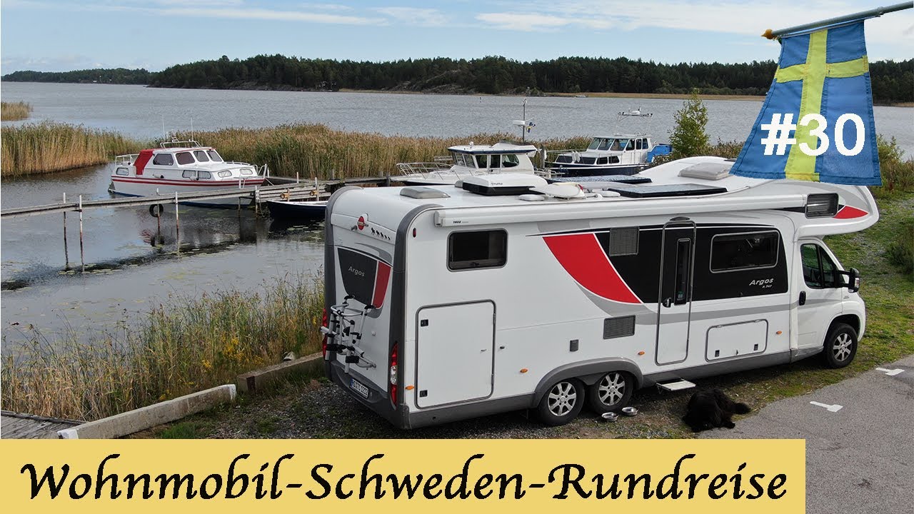Wohnmobil Schweden Rundreise #10: Freistehen am Hafen Wohnmobil Schweden Rundreise #10: Freistehen am Hafen