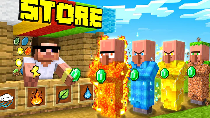 Minecraft, But I Open an Elemental Store!
