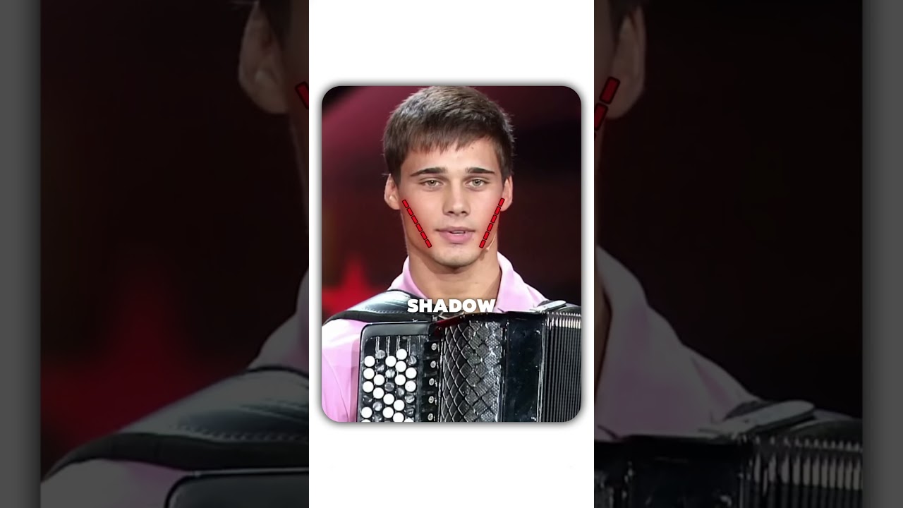 Why everyone is obsessed with his facial structure #faceanalysis #shorts
