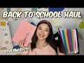 SHOPEE BACK TO SCHOOL HAUL 2020 (Philippines) | Closed GIVEAWAY!!!