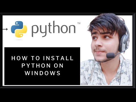 How to install Python on Windows 10 In Hindi | 64 bit | Visual Studio