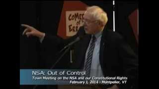 Bernie Sanders on the Exile of Edward Snowden
