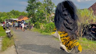 Funny Moment !! Gerombolan Pengejek Dikejar Barongan Ngamuk 