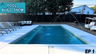 Swimming Pool Build Show Ep1 (we built 2 swimming pools in 27 days)