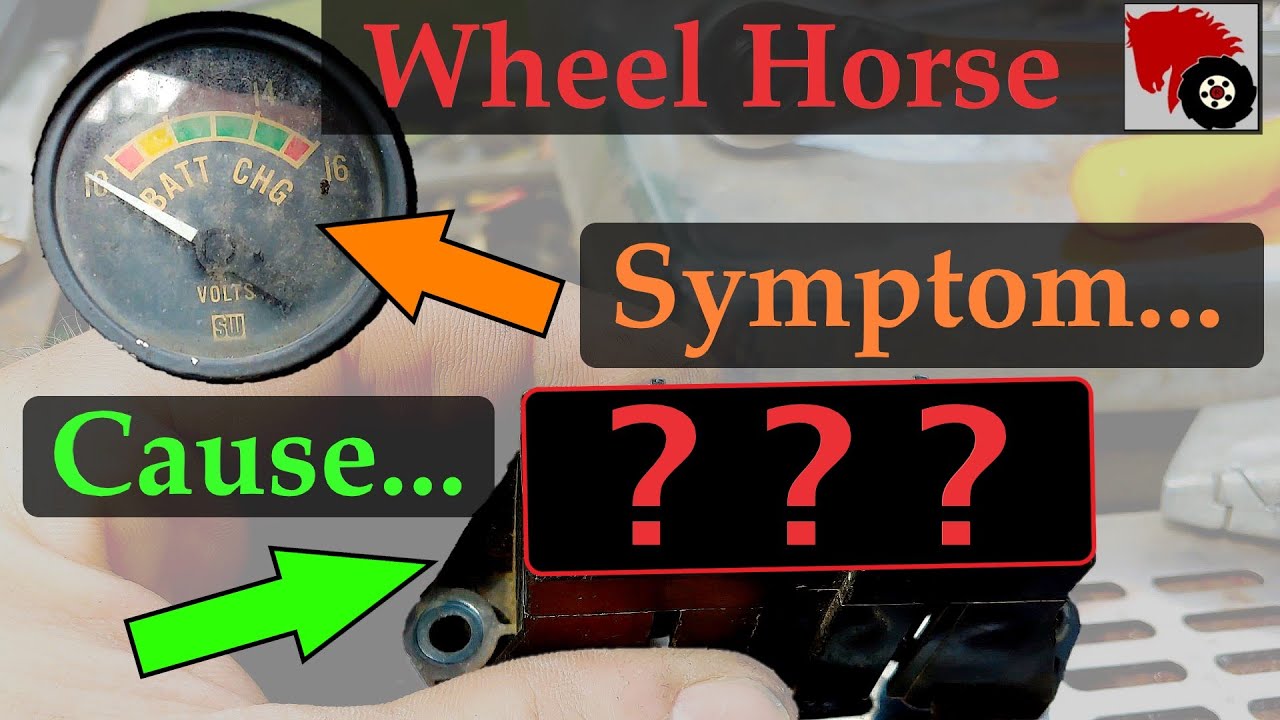 Wheel Horse Charging System Repair YouTube