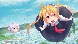 Video thumbnail of "[Kobayashi-san Chi no Maid Dragon OP] fhána - Aozora no Rhapsody"