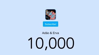 CHEGUEI A 10.000 INSCRITOS E OLHA NO QUE DEU