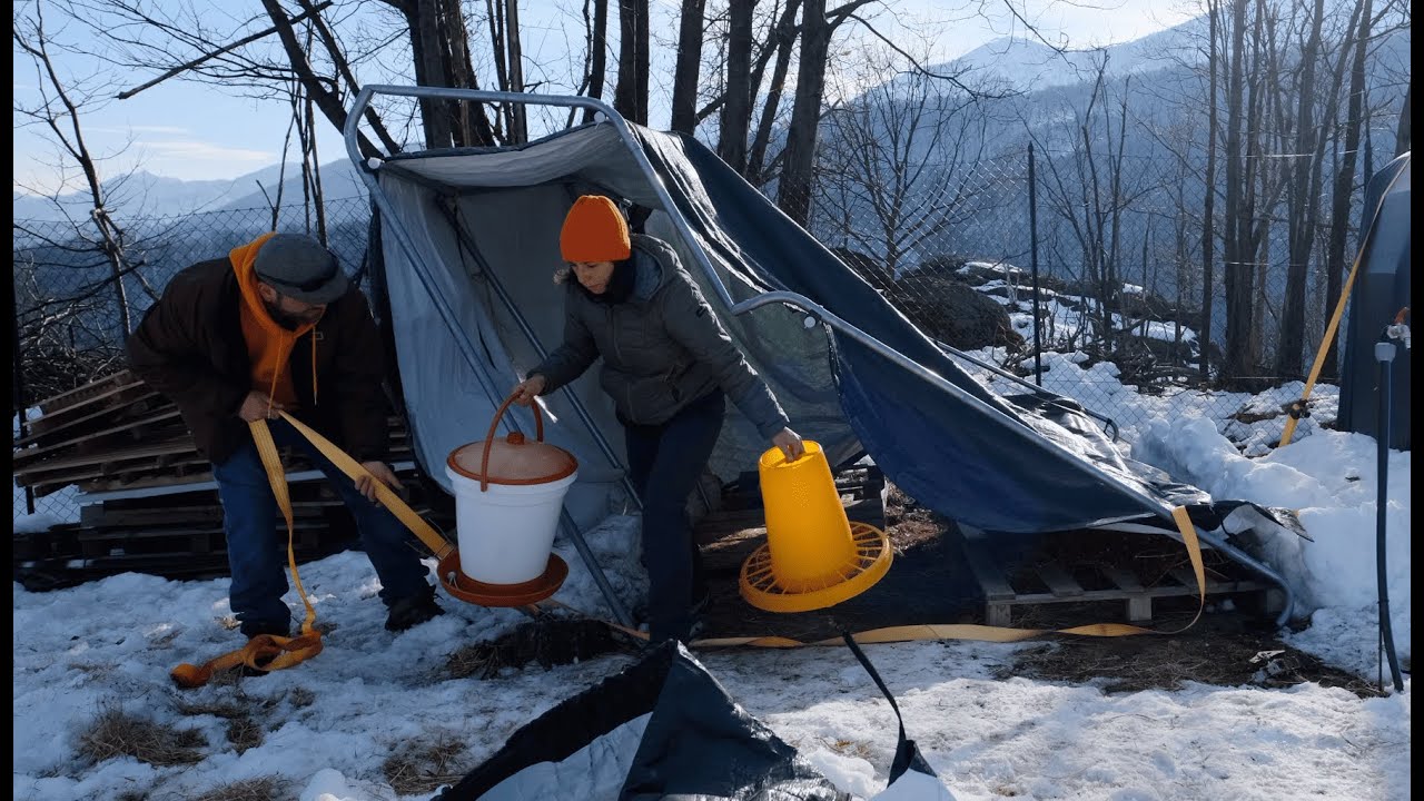Разрушительный ветер обрушился на нашу ферму (порывы свыше 100 км/ч)