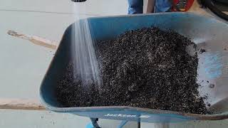 Spring seeding in Minnesota.   Give your grass seed a headstart by pregerminating in your garage!