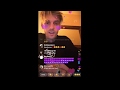 Aaron Carter IG Live (Nov 23 2019) I Got Swatted Today and Ganval Is In Big Trouble!!!