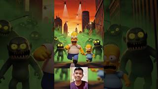 The Simpson family as a horror story#shorts #memes #anime #funny #viralvideo #simpsons #creepy