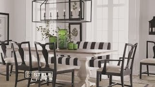 Ethan Allen Design Tip: Add Style to Your Dining Room Table