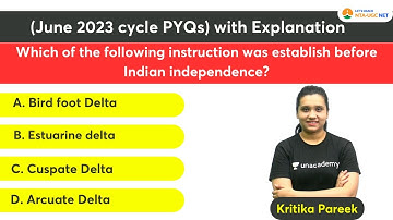 UGC NET June 2023 PYQs With Explanation | Kritika Pareek
