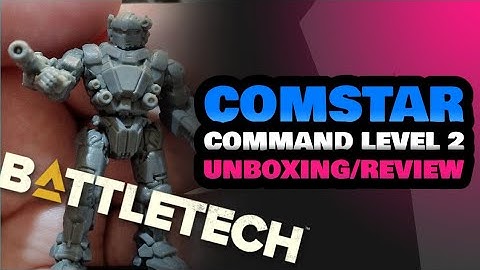 Battletech Comstar Command Level II Unboxing & Review