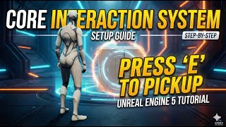 Fab Core Interaction System Plugin Setup #unrealengine #unrealmarketplace #interactionsystem