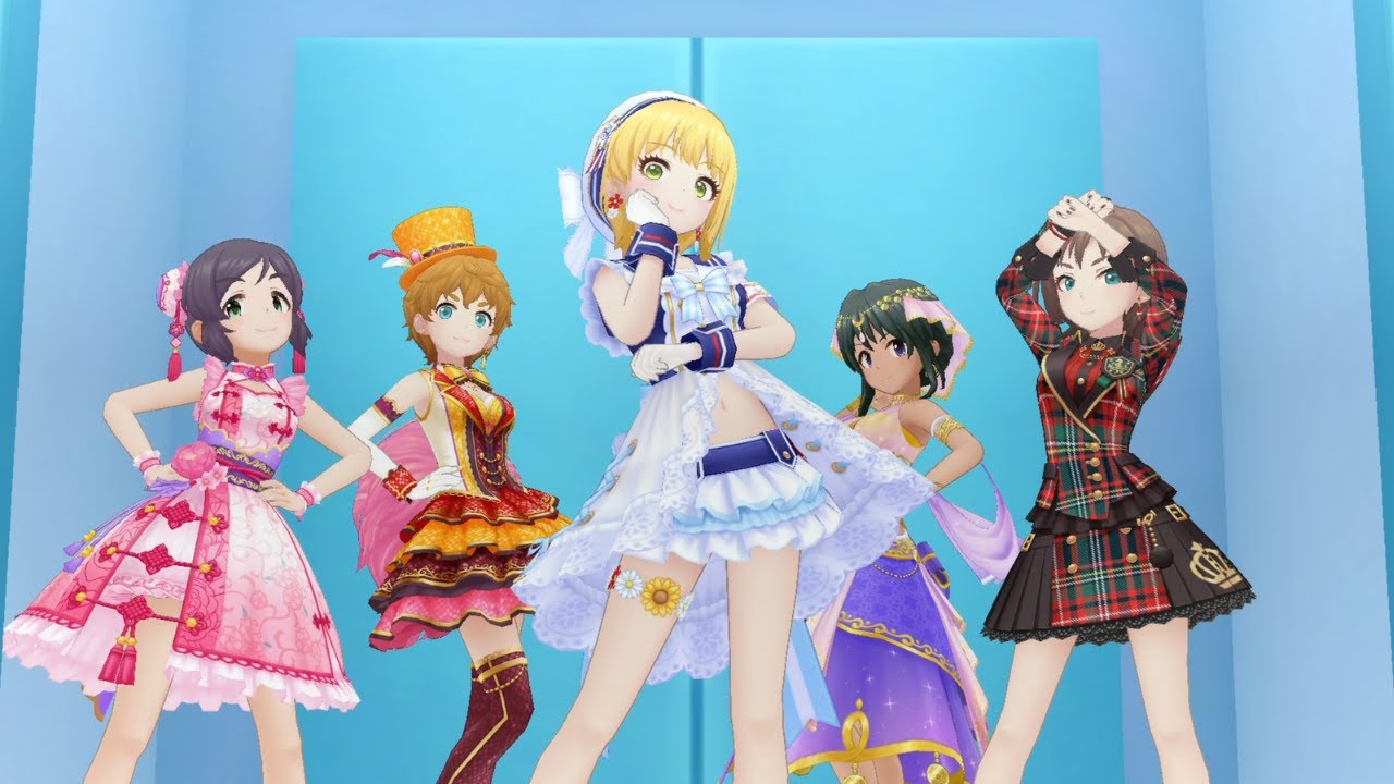 デレステmv ストリート ランウェイ ユニバーサル パレード 宮本フレデリカ フェイフェイ ケイト キャシーグラハム ナターリア Ssr Youtube