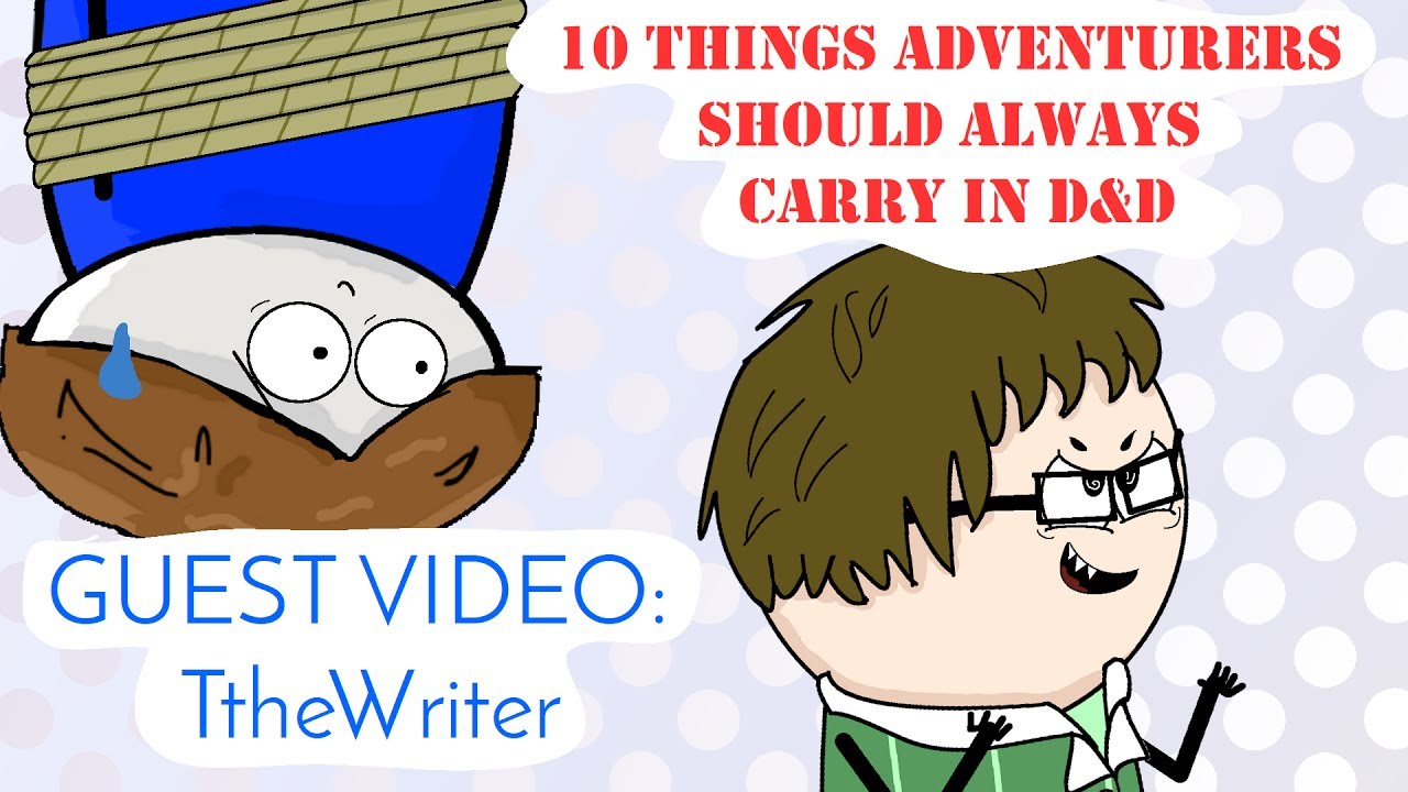 animated spider man TtheWriter Guest Video: Channel Invasion: 10 Things Adventurers Should Always Carry