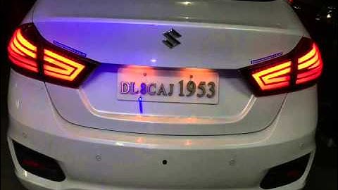 Maruti Suzuki Ciaz Concept Style Led Tail Lamps if