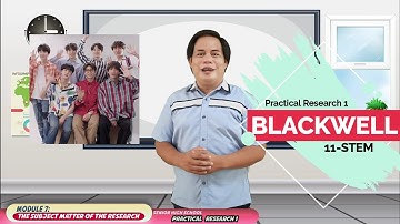 Video Lesson : Senior High School Practical Research 1 - Module 7