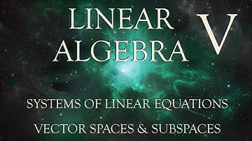 Linear Algebra   - Part V