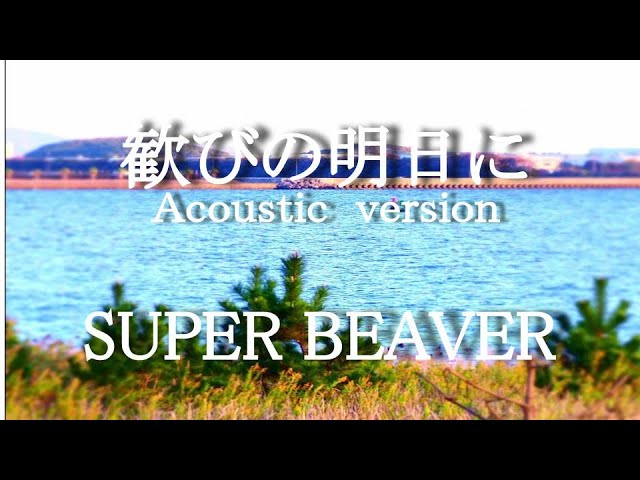 帯付き❣️歓びの明日に／SUPER BEAVER SUPER BEAVER 「歓びの明日に」 MV - YouTube